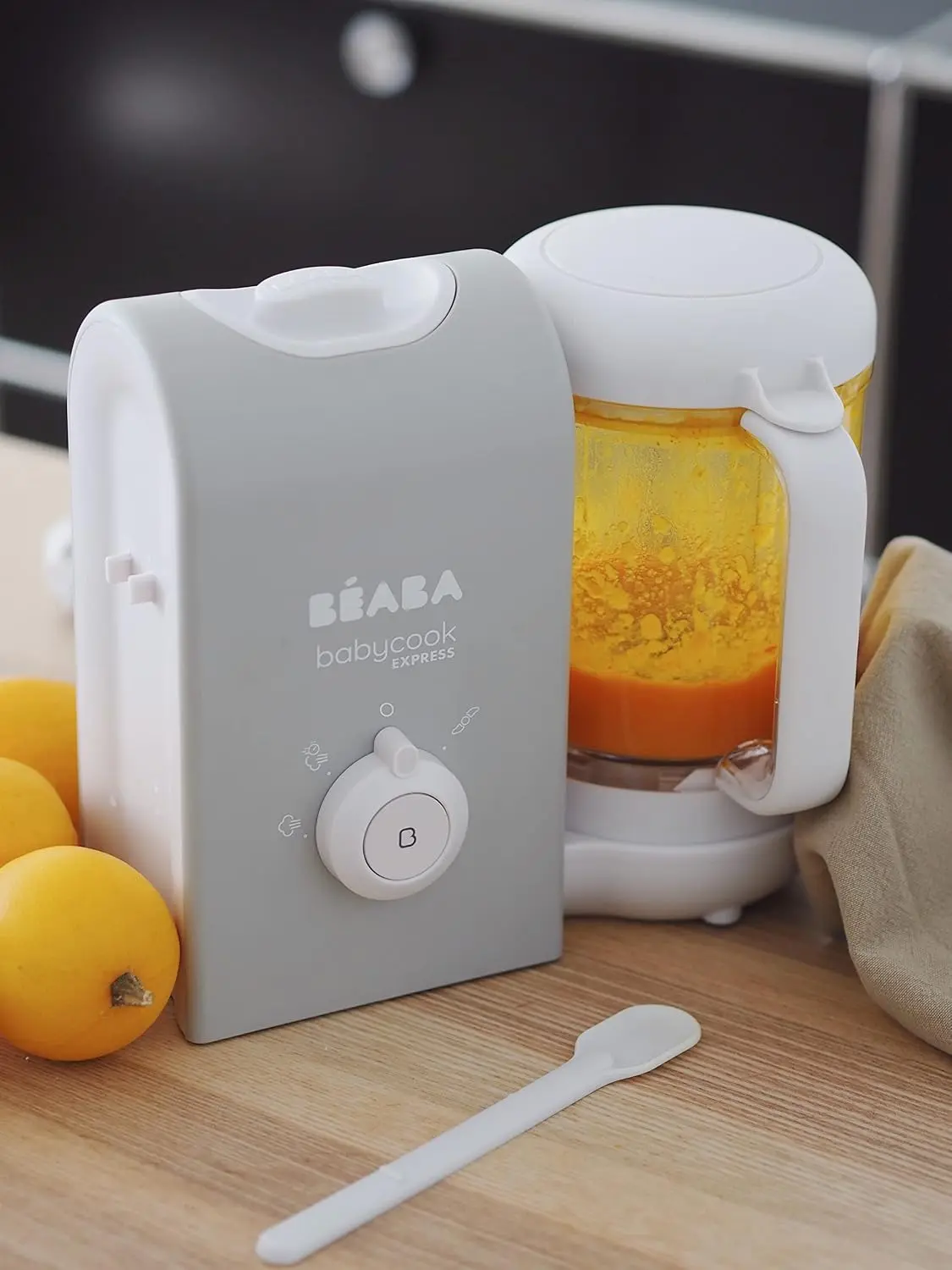 Robot de bucatarie Beaba Babycook Express (Velvet Grey) - 4