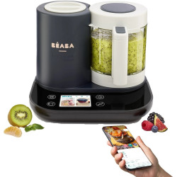 Robot de bucatarie Beaba Babycook Smart (Charcoal/Grey) Thumb