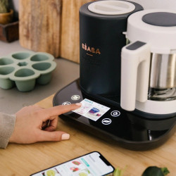 Robot de bucatarie Beaba Babycook Smart (Charcoal/Grey) Thumb