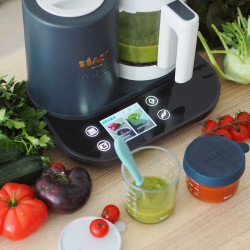 Robot de bucatarie Beaba Babycook Smart (Charcoal/Grey) Thumb