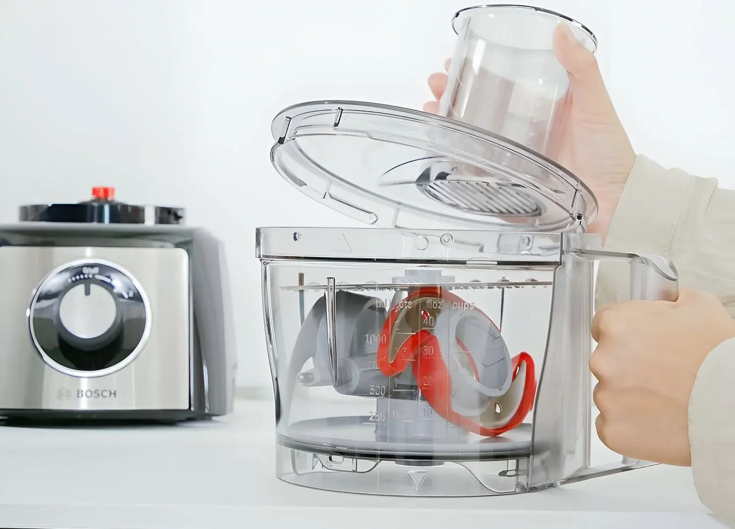 Кухонный комбайн Bosch MultiTalent 3 Plus MCM3PM386 (Black/Silver)