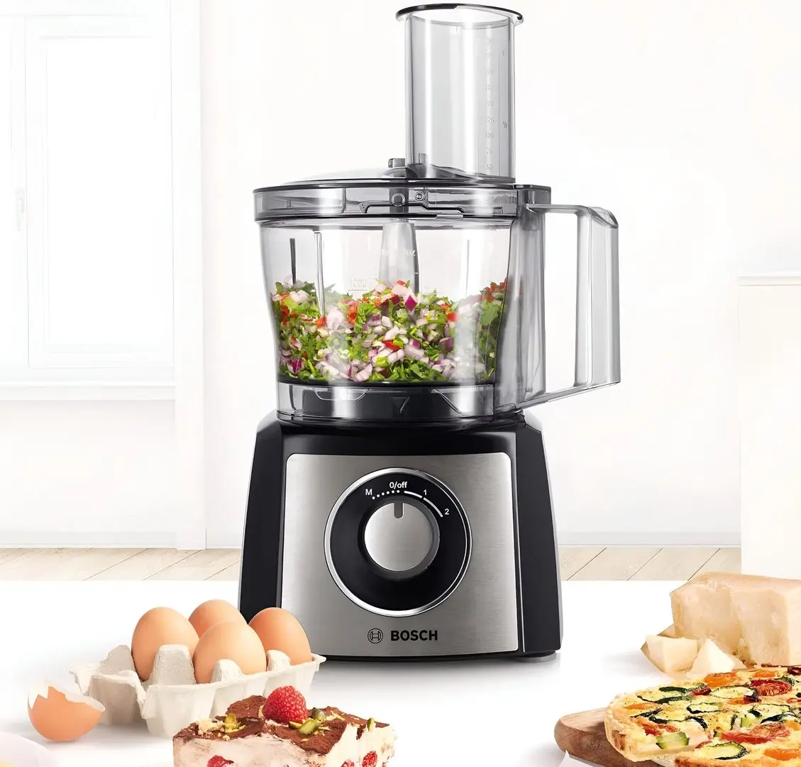 Кухонный комбайн Bosch MultiTalent 3 Plus MCM3PM386 (Black/Silver)