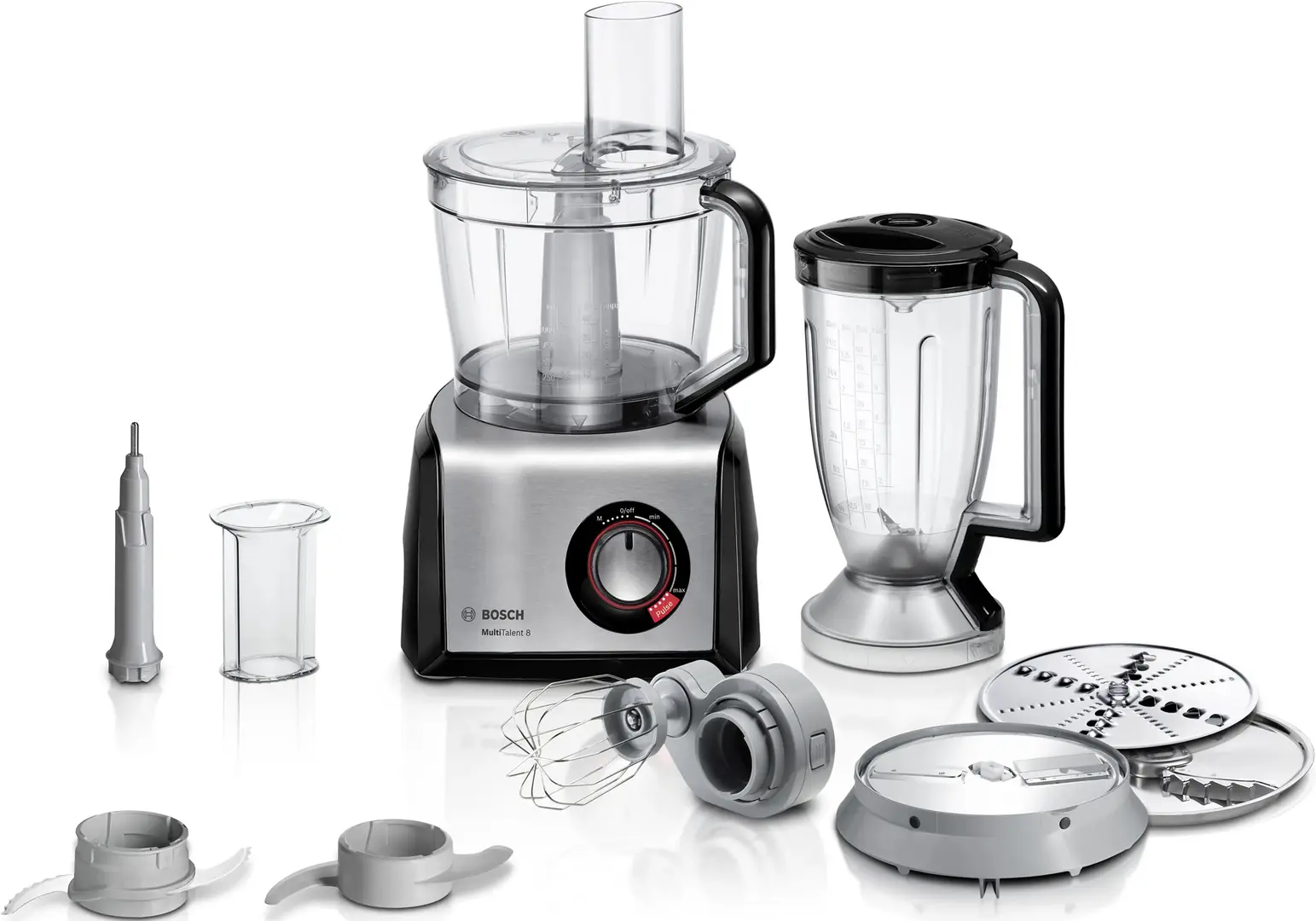Кухонный комбайн Bosch MultiTalent 8 MC812M814 (Black/Silver)