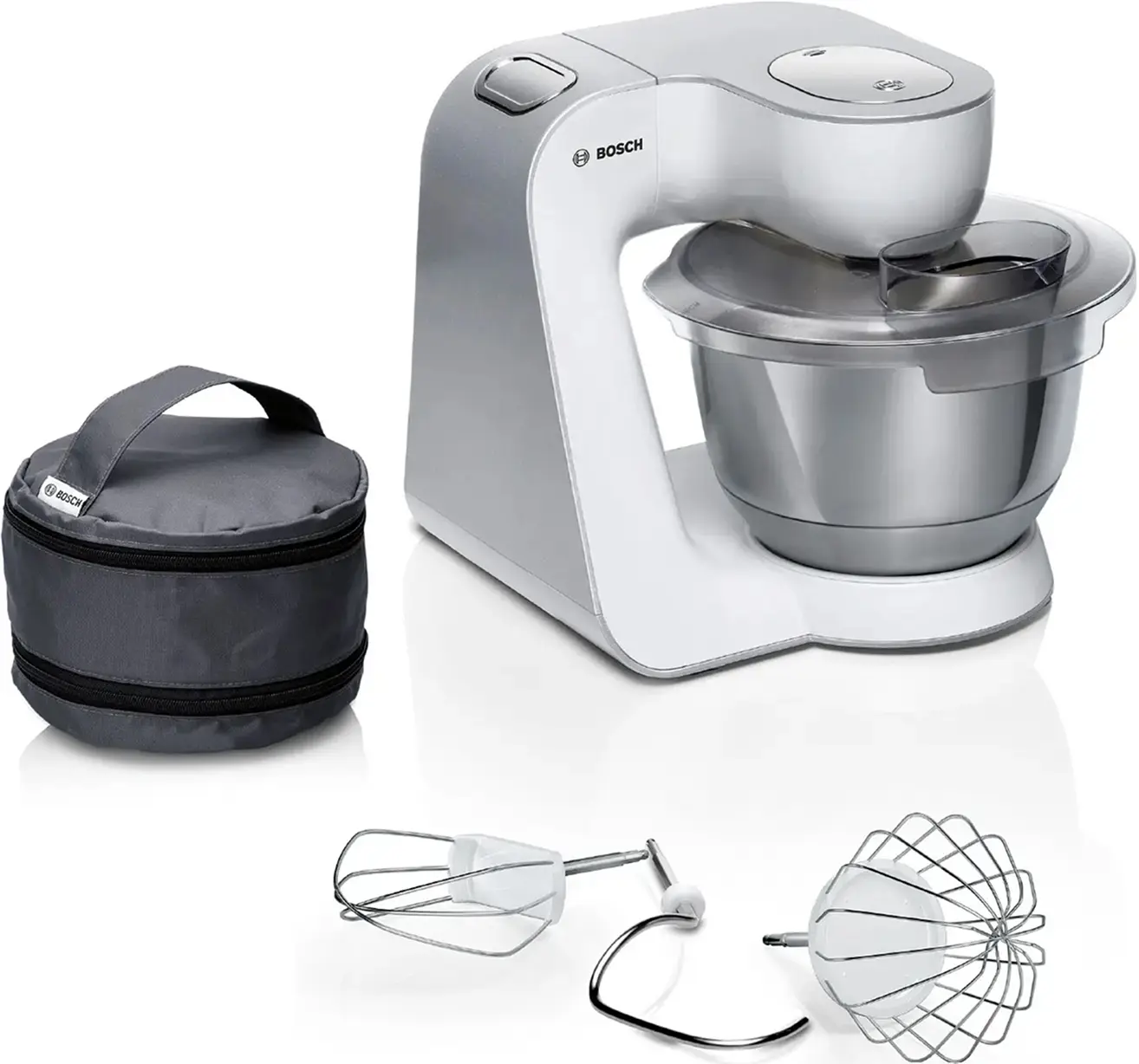 Кухонный комбайн Bosch MUM 5 MUM58200 (White/Silver) - 2