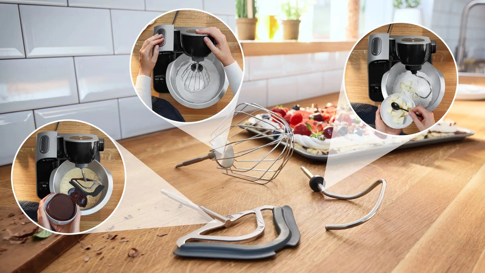 Robot de bucatarie Bosch MUM 5 MUM5XC66 (Black/Silver)