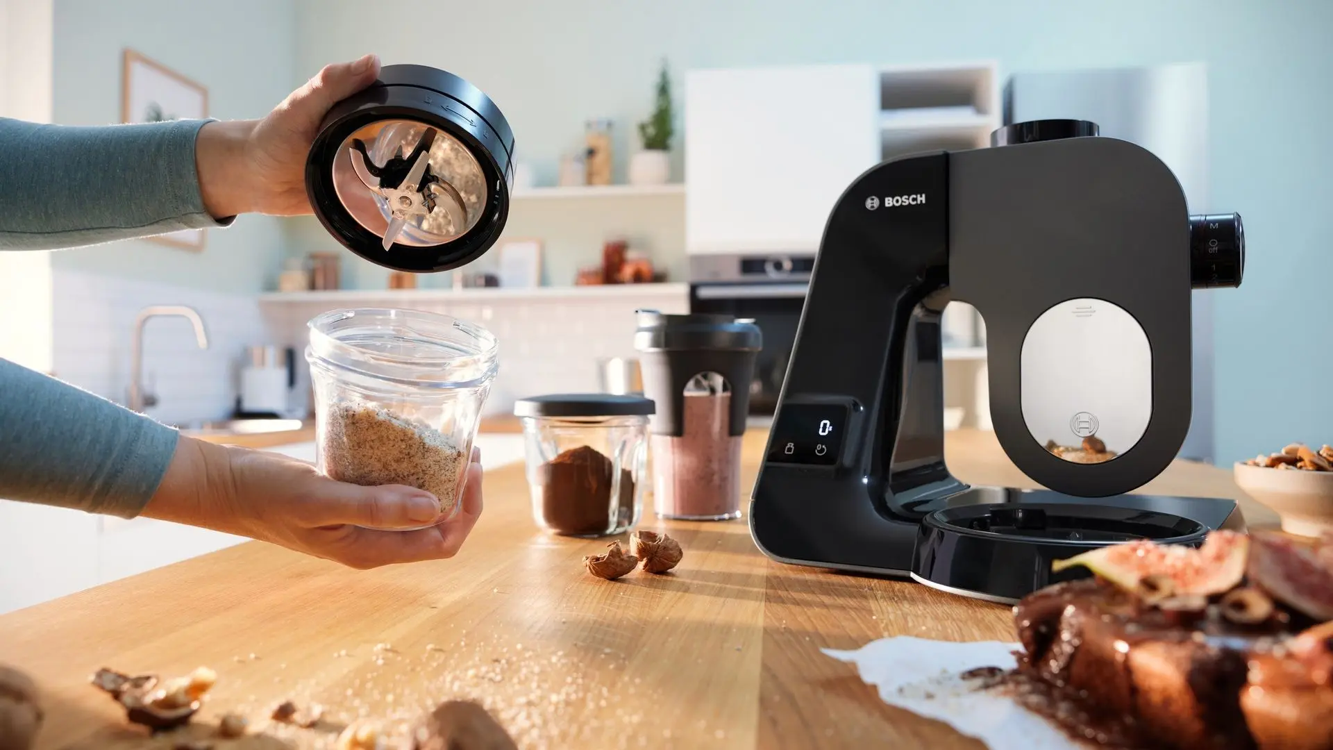 Robot de bucatarie Bosch MUM 5 MUM5XC66 (Black/Silver)