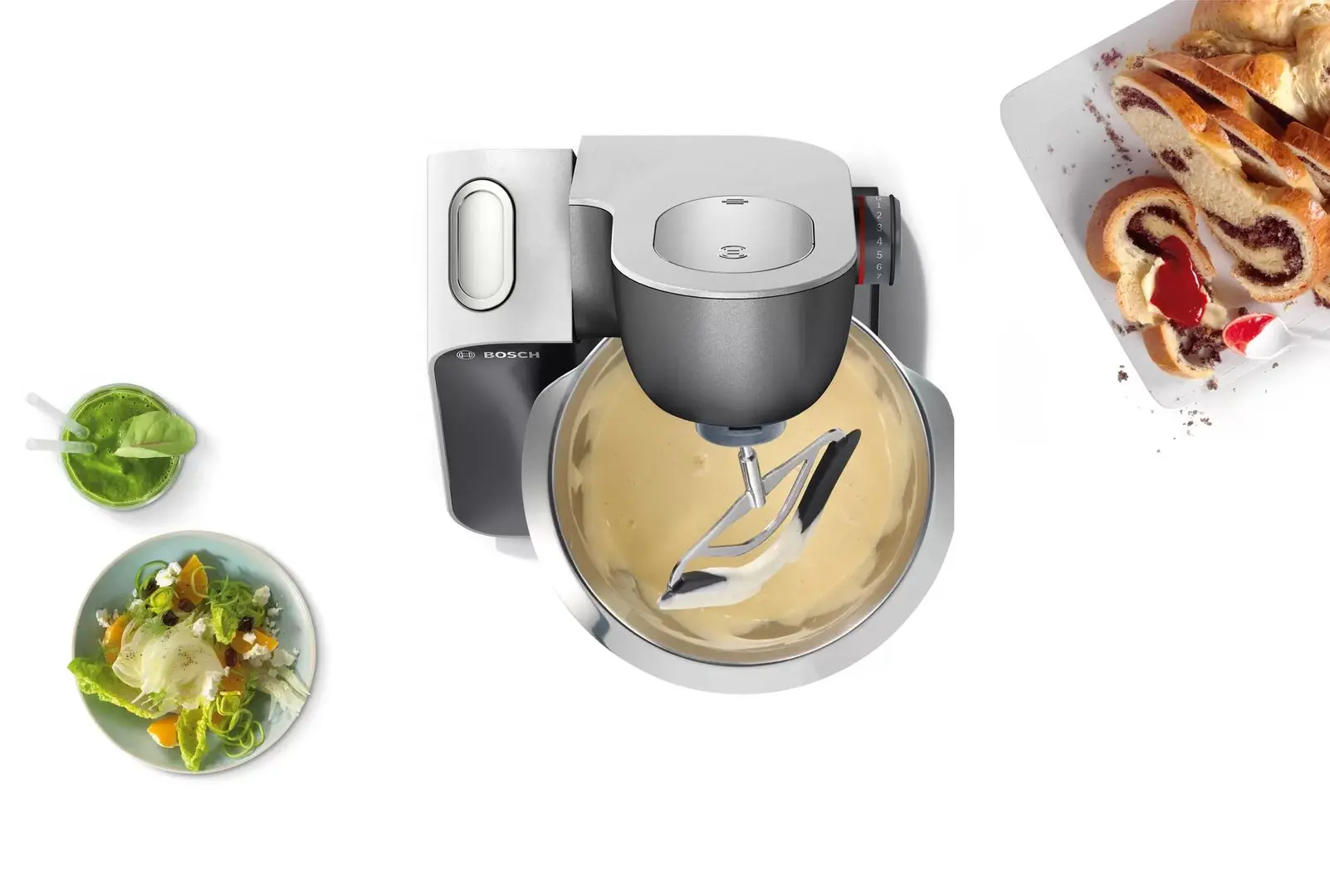 Кухонный комбайн Bosch Mum5 MUM58M59 (Mystical Black/Inox)