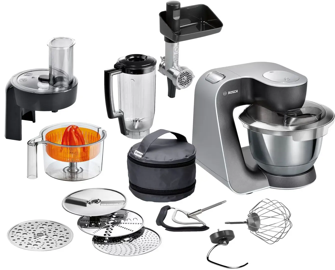 Кухонный комбайн Bosch Mum5 MUM58M59 (Mystical Black/Inox)