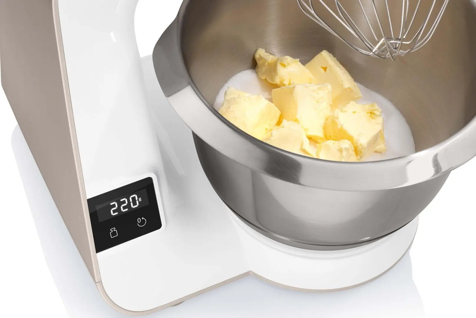 Кухонный комбайн Bosch MUM5 MUM5XW40 (White/Champagne)