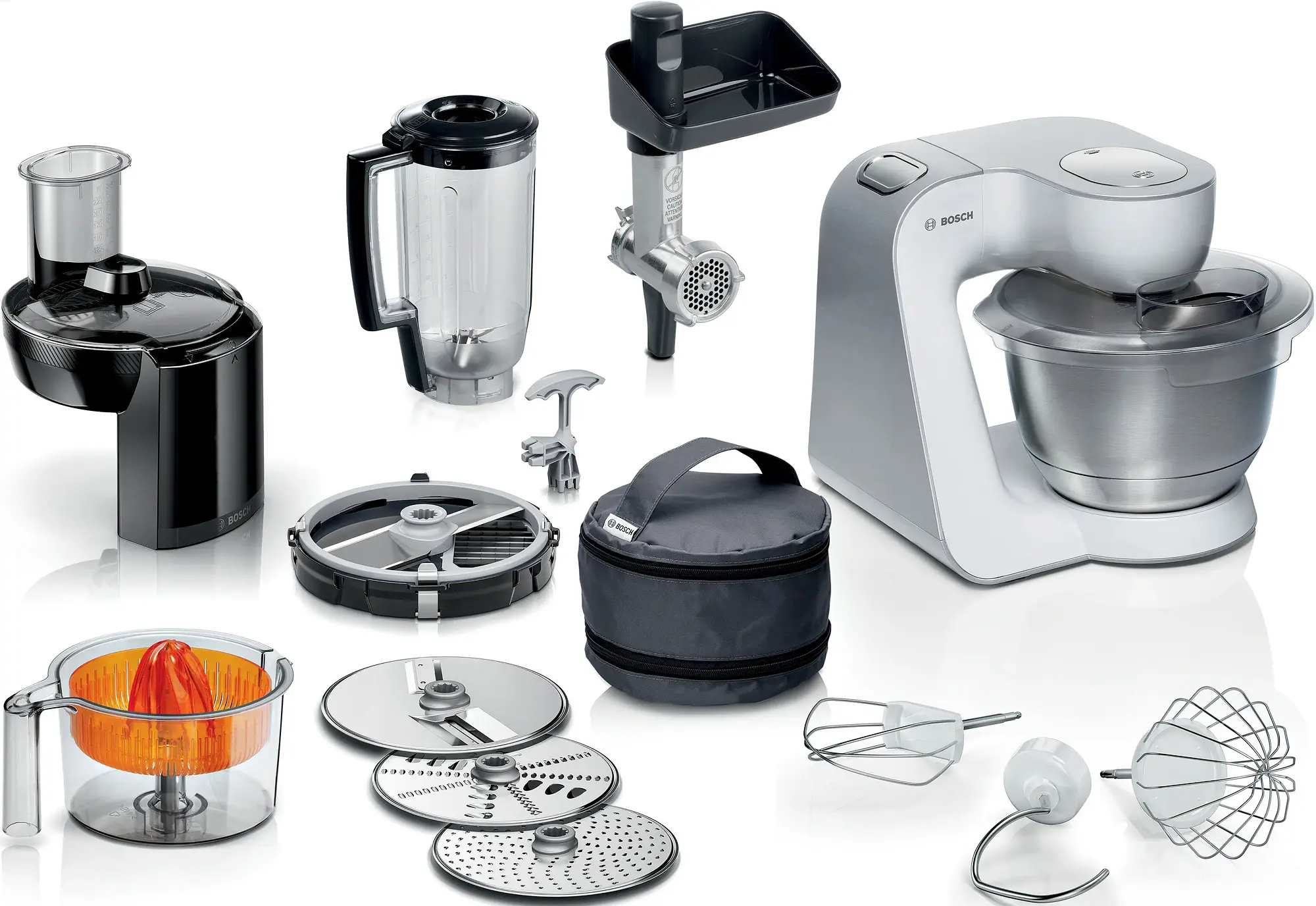 Кухонный комбайн Bosch MUM58251 (Silver) - 2