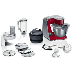 Robot de bucatarie Bosch MUM5X720 (Red/Silver)