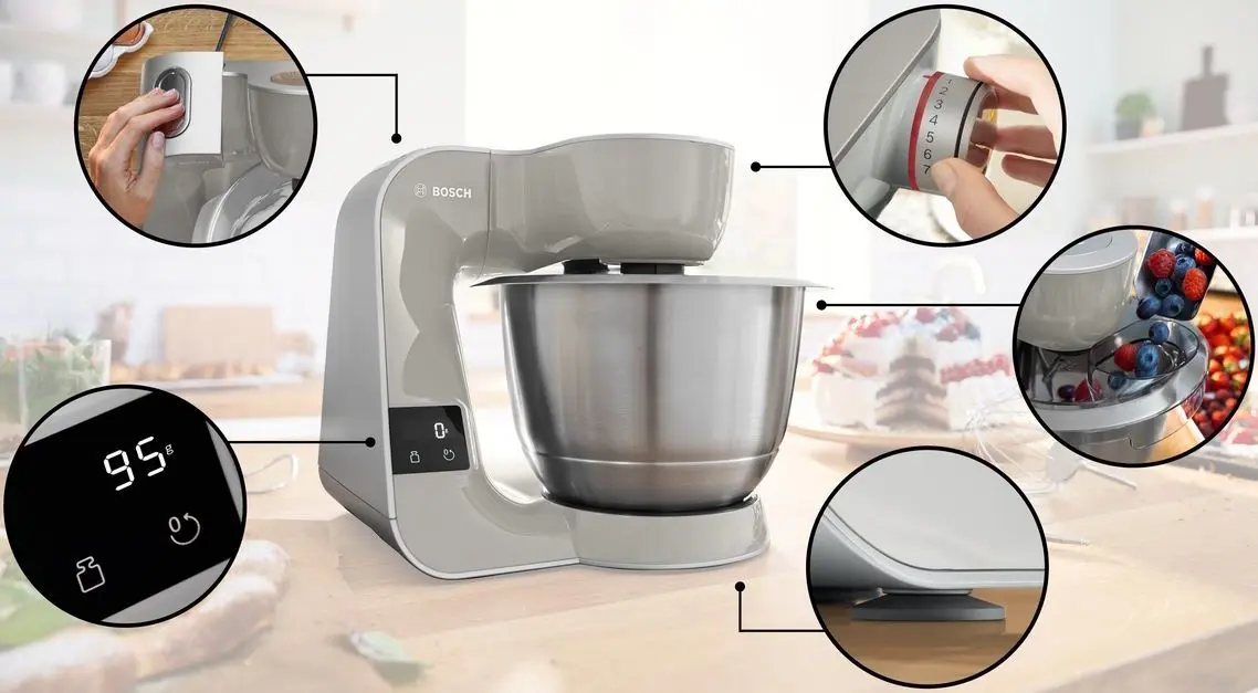 Кухонный комбайн Bosch MUM5XL72 (Graphite/Silver)