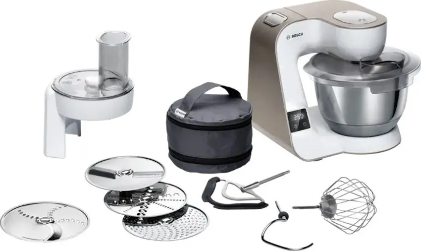 Robot bucatarie Bosch MUM5XW10 (White/Champagne)