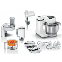 Robot de bucatarie Bosch MUMS2EW40 (White/Silver)