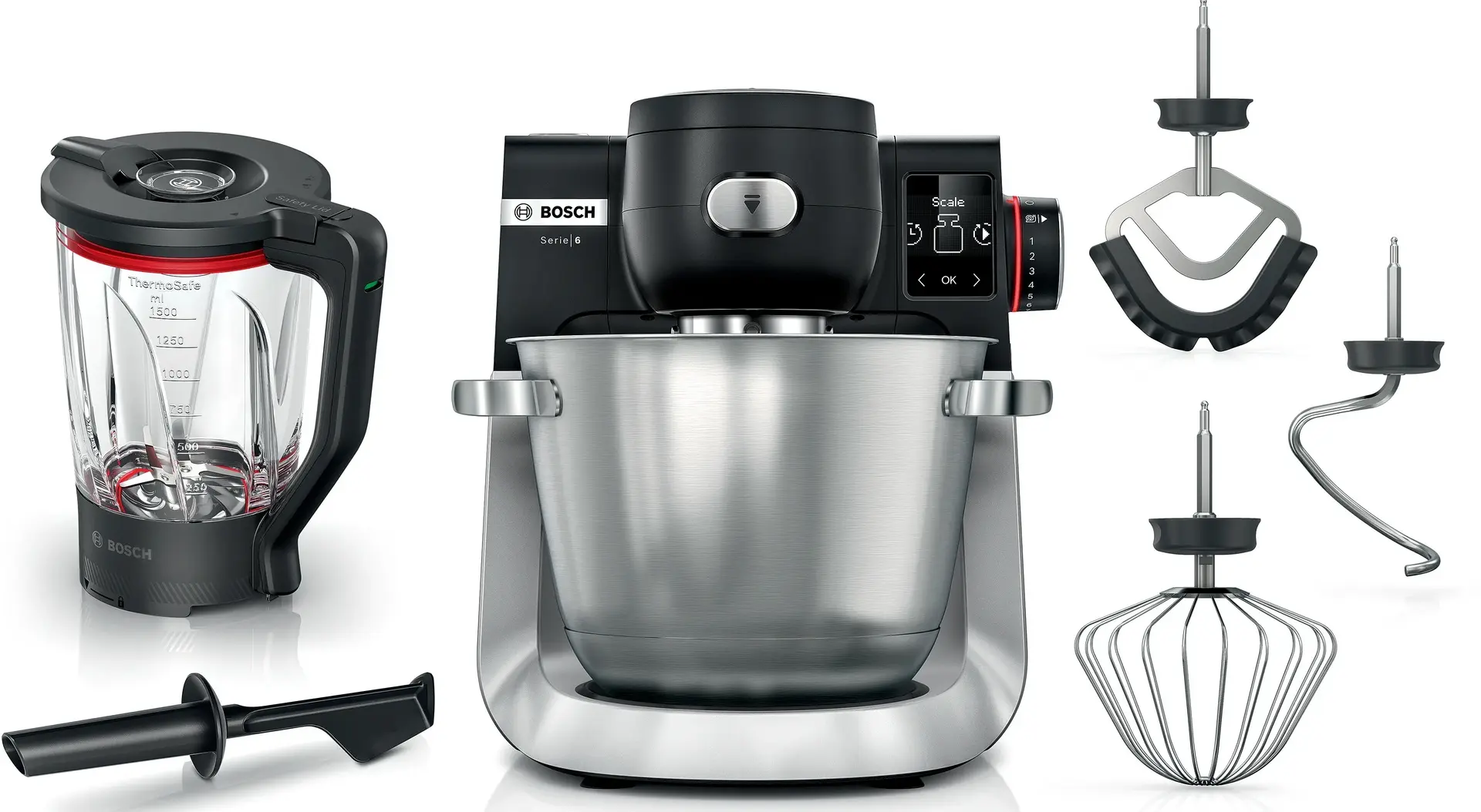 Кухонный комбайн Bosch MUMS6ZS17 (Black/Inox)