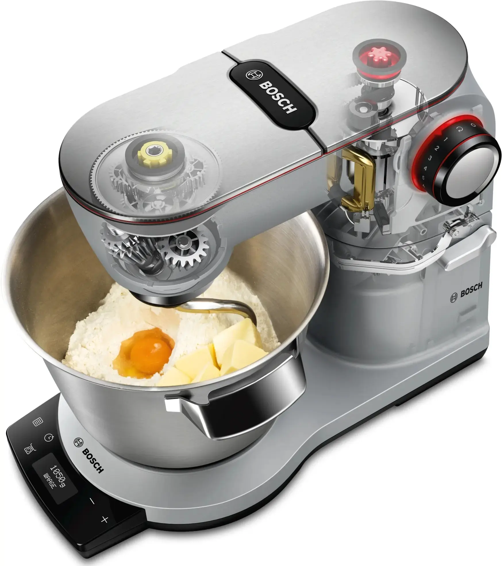 Mixer Bosch OptiMUM MUM9DX5S31 (Platinum Silver) - 23