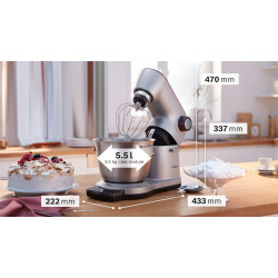 Mixer Bosch OptiMUM MUM9DX5S31 (Platinum Silver) Thumb