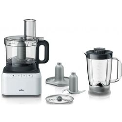 Robot de bucatarie Braun PureEase FP 3131 W (White/Gray) Thumb