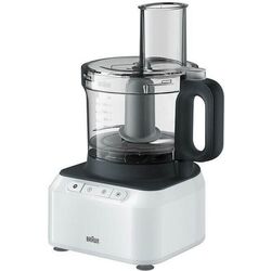 Robot de bucatarie Braun PureEase FP 3131 W (White/Gray)