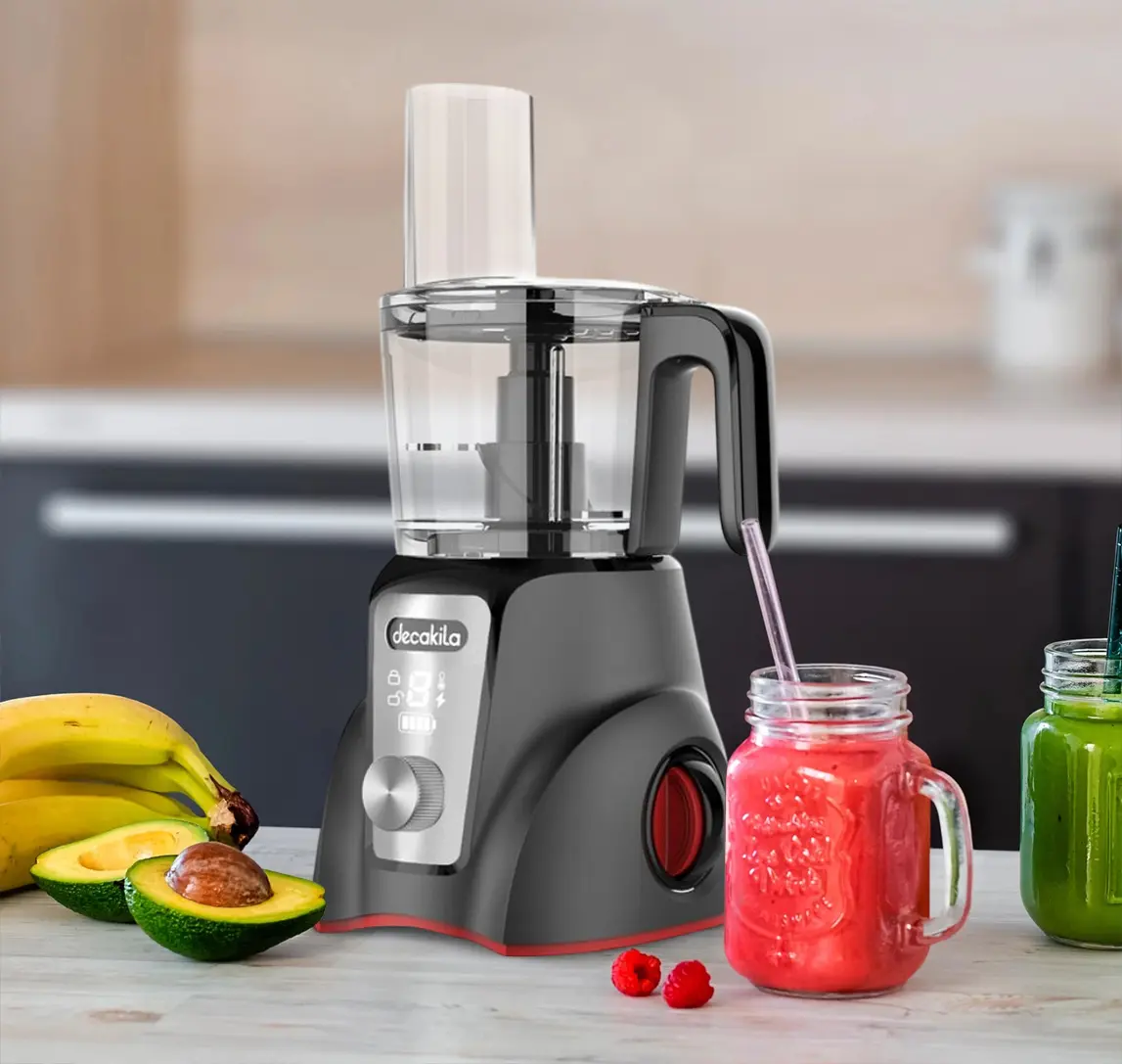 Robot de bucatarie Decakila KEMG027B (Black/Silver)