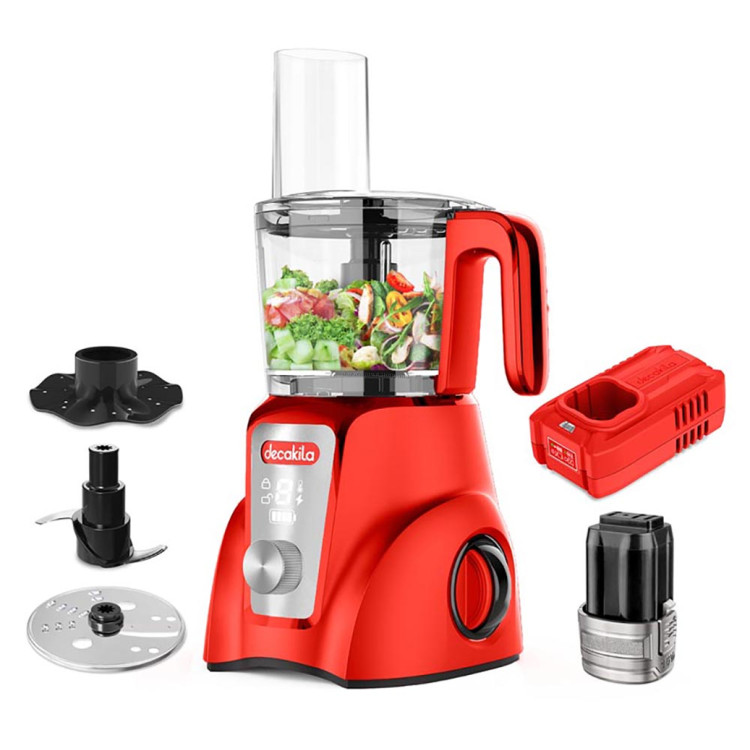 Robot de bucatarie Decakila KEMG027R (Red/Silver)