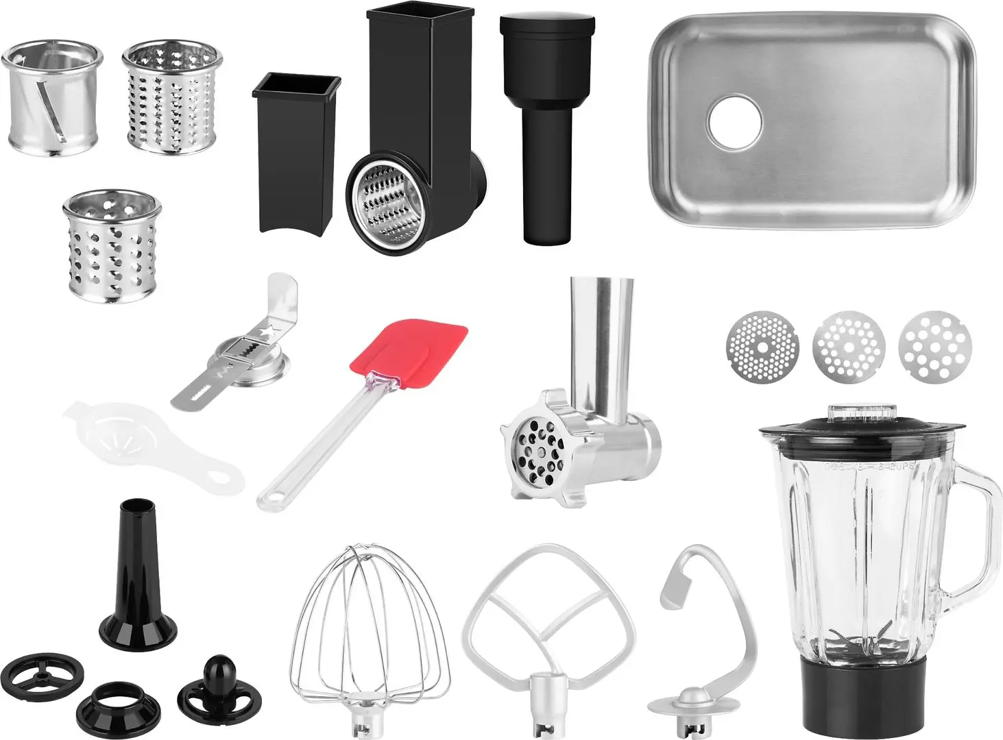 Кухонный комбайн ECG Forza 5500 Giorno Argento (Silver)