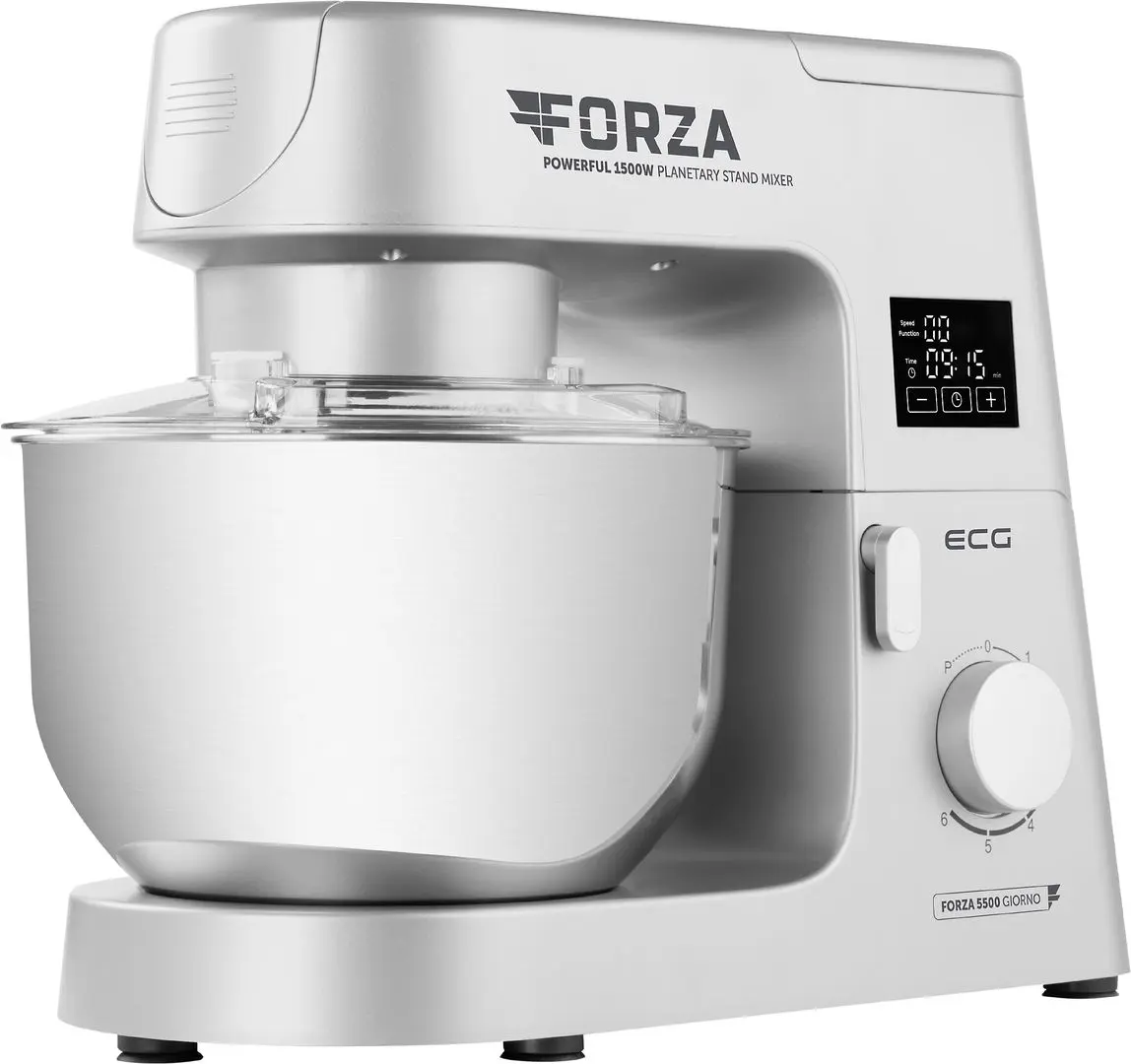 Кухонный комбайн ECG Forza 5500 Giorno Argento (Silver)