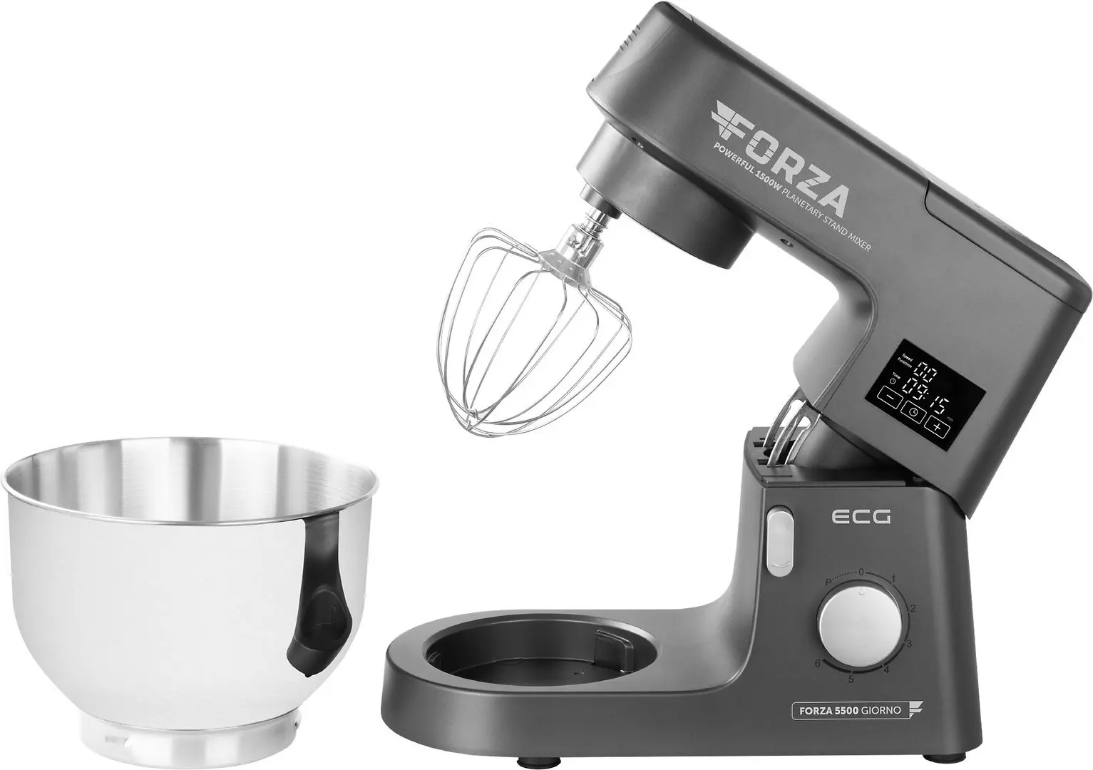 Robot de bucatarie ECG Forza 5500 Giorno Scuro (Black)