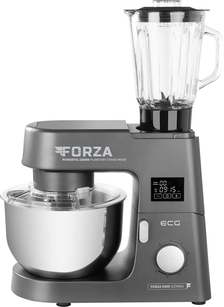 Robot de bucatarie ECG Forza 5500 Giorno Scuro (Black)