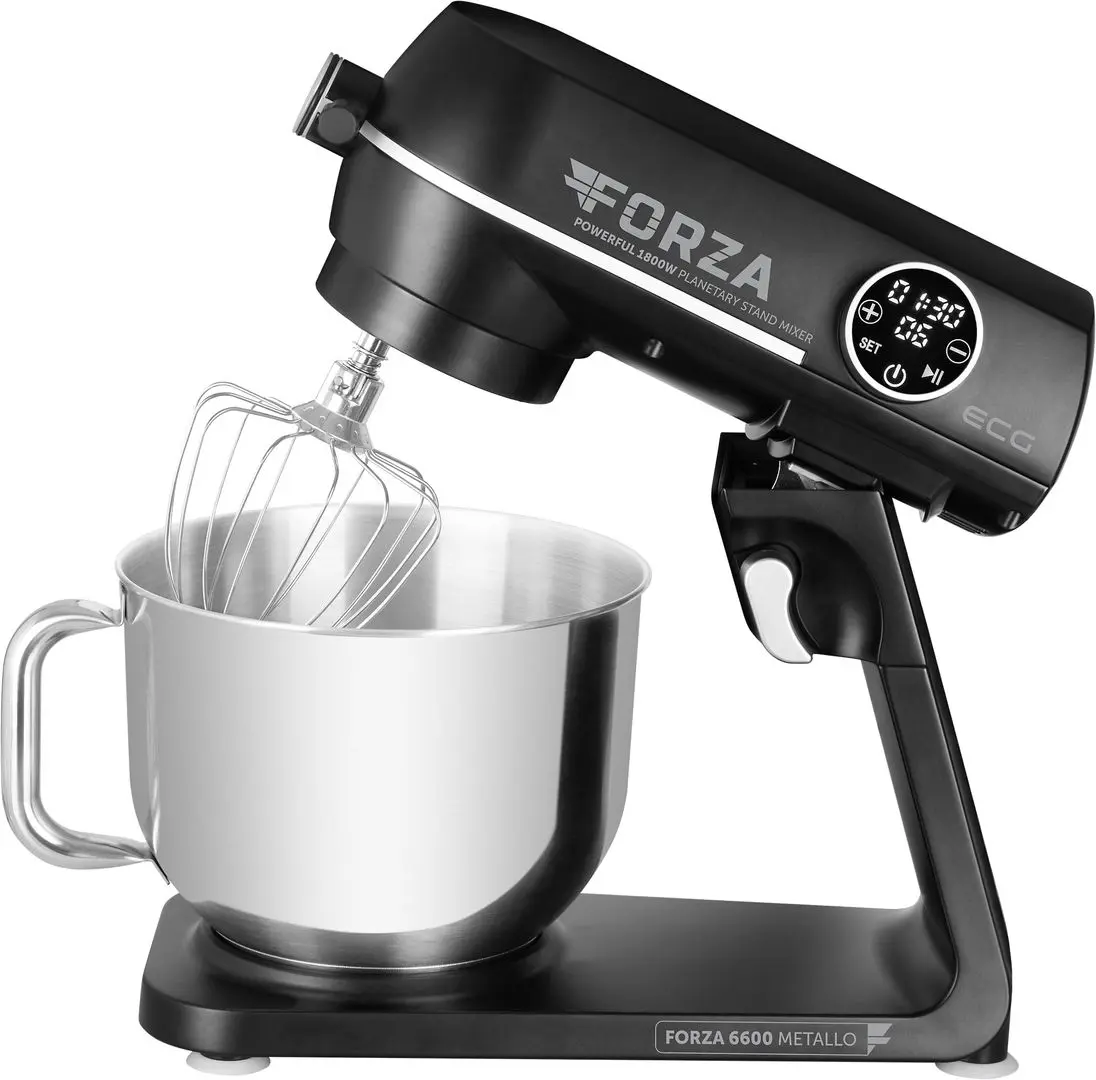 Robot de bucatarie ECG Forza 6600 Metallo Nero (Black)