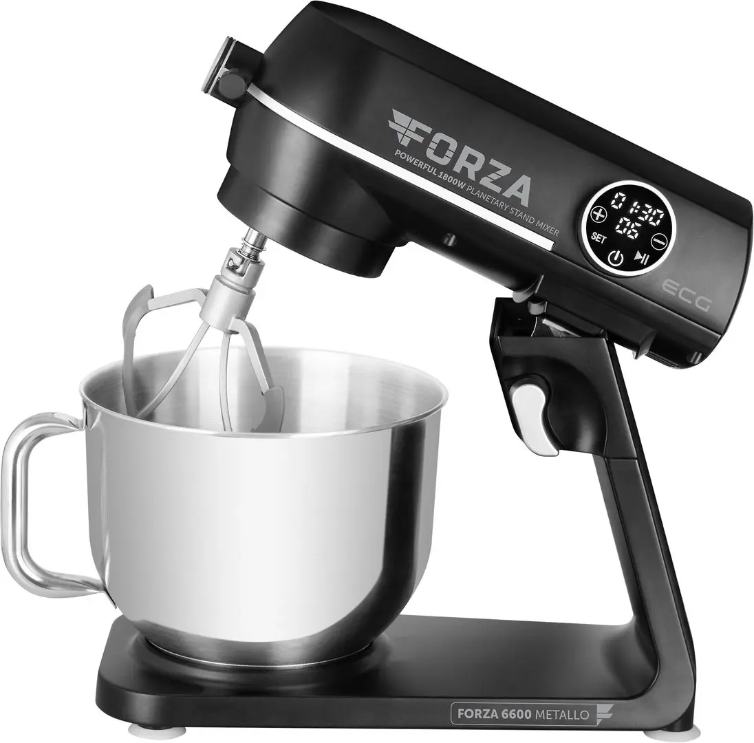 Robot de bucatarie ECG Forza 6600 Metallo Nero (Black)