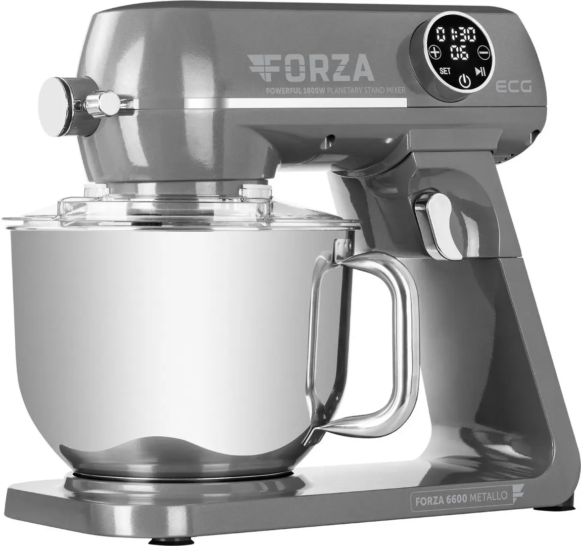 Кухонный комбайн ECG Forza 6600 Metallo Scuro (Gray)