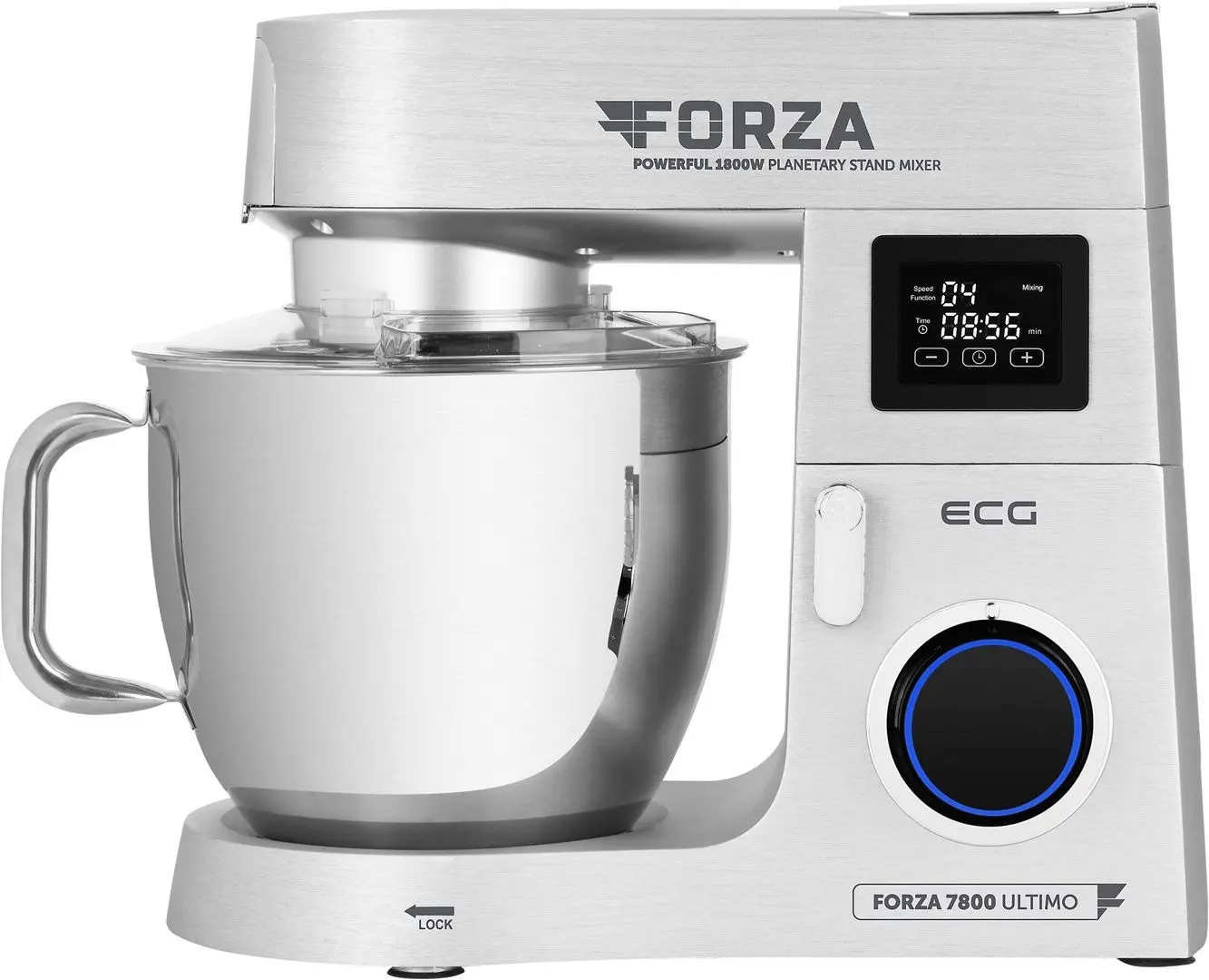 Кухонный комбайн ECG Forza 7800 Ultimo Argento (Silver)