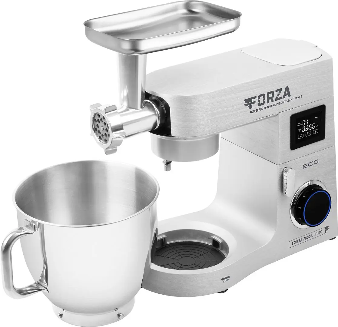 Кухонный комбайн ECG Forza 7800 Ultimo Argento (Silver)