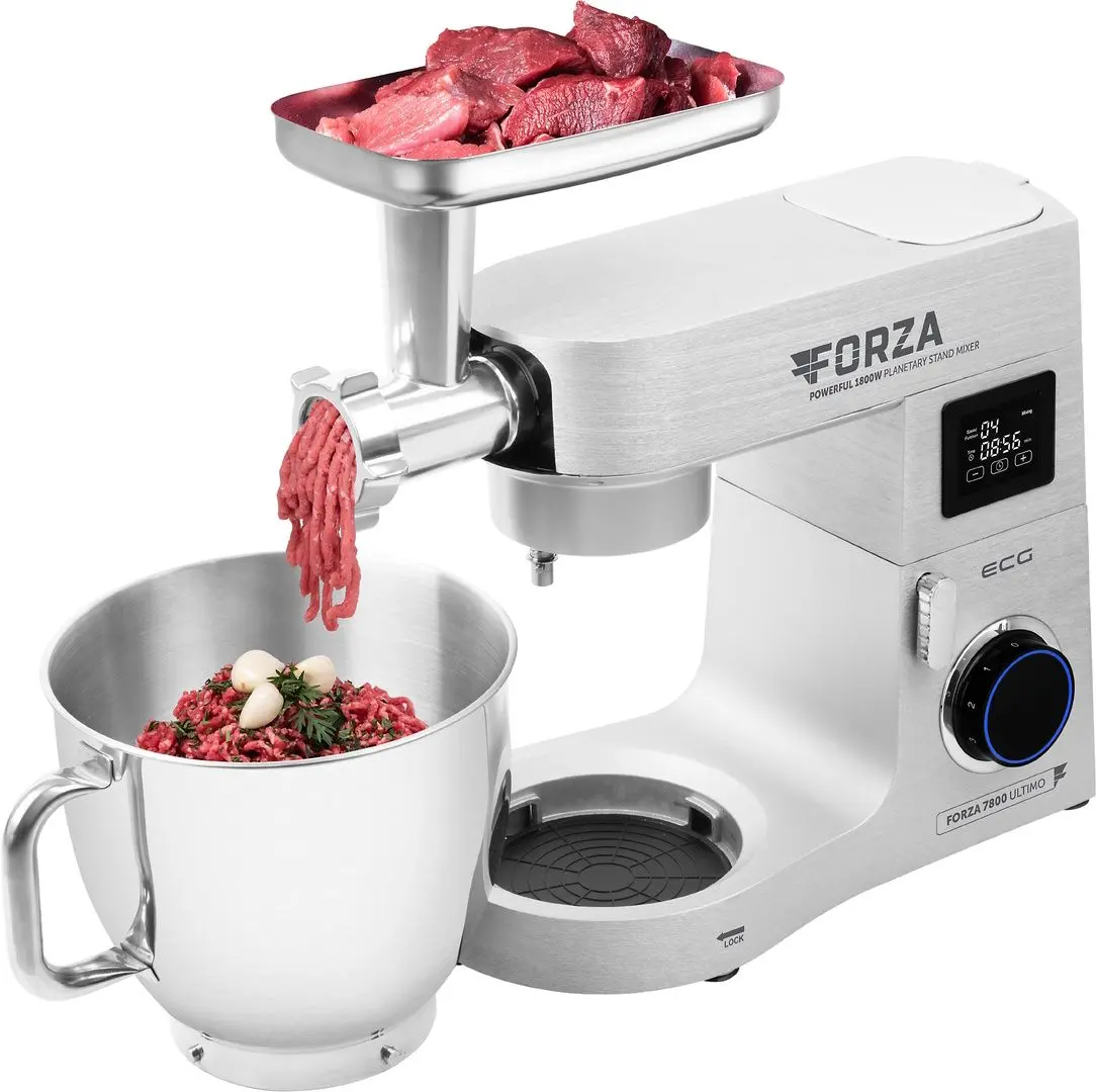 Кухонный комбайн ECG Forza 7800 Ultimo Argento (Silver)