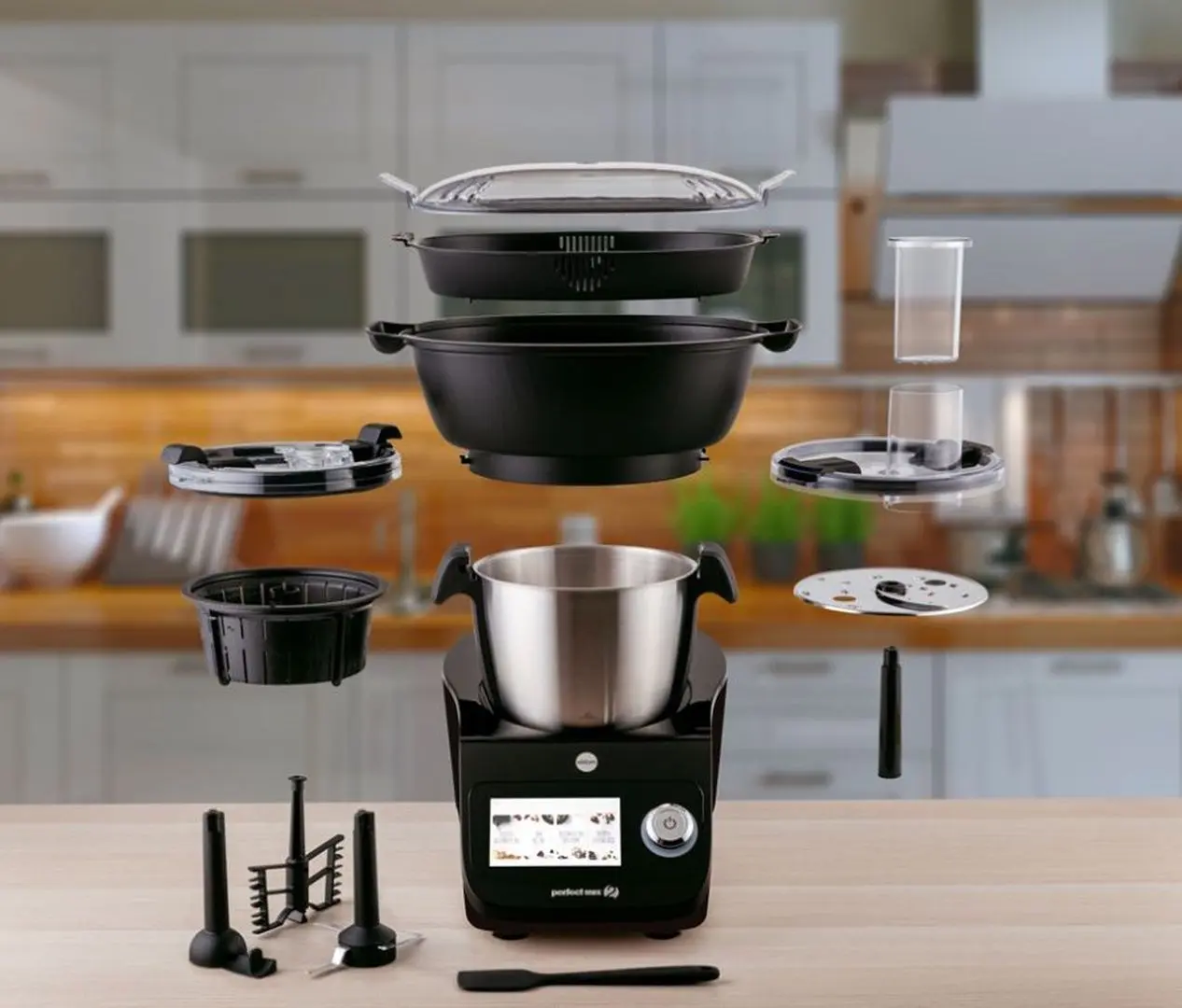 Robot de bucatarie Eldom MFC2506 Perfect Mix2 (Black)