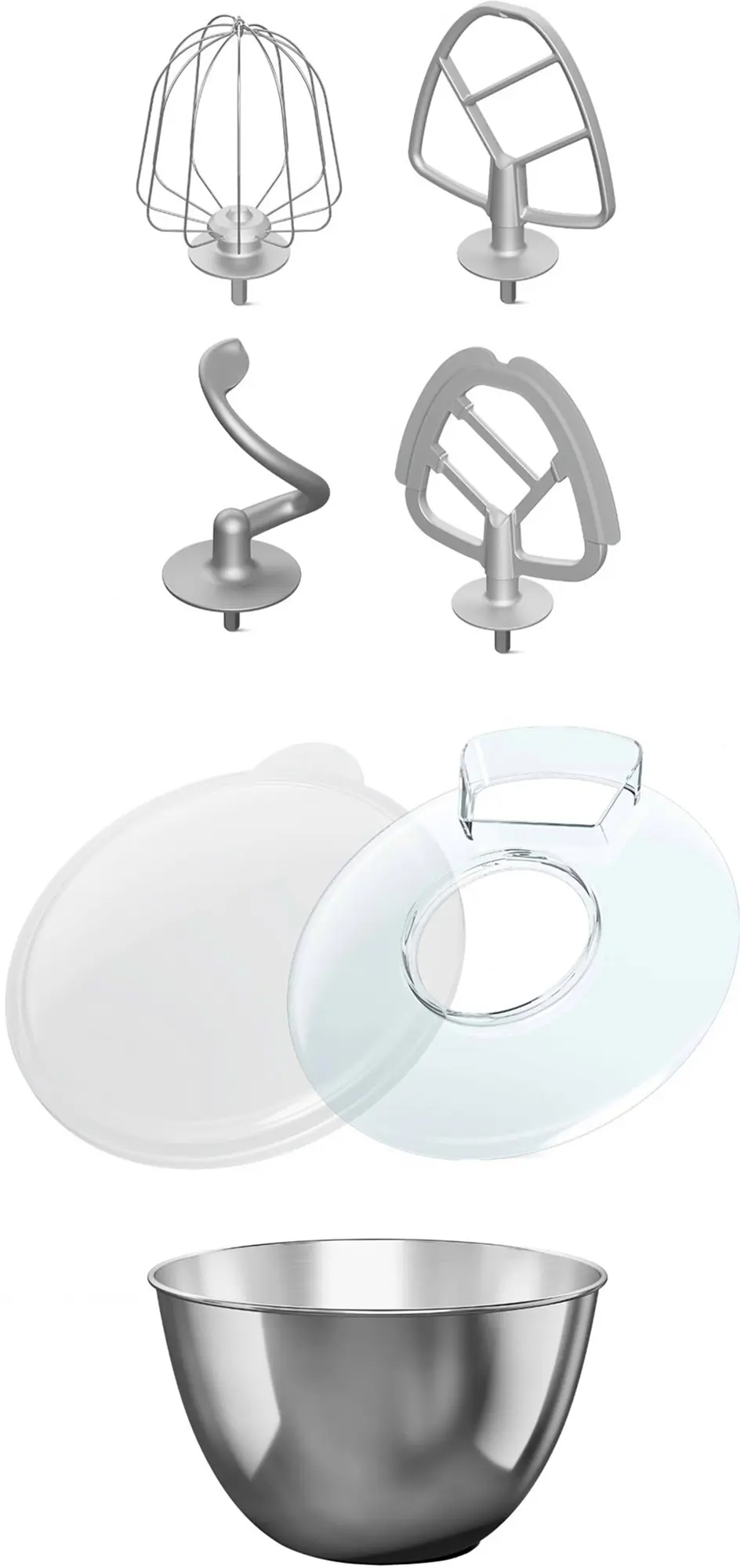 Кухонный комбайн Electrolux Assistent 700 E6KM1-4PPT (Gray) - 3