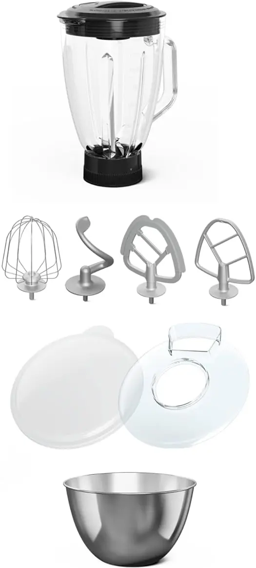 Robot de bucatarie Electrolux Assistent 800 E6KM1-8BPT (Black/Inox) - 2