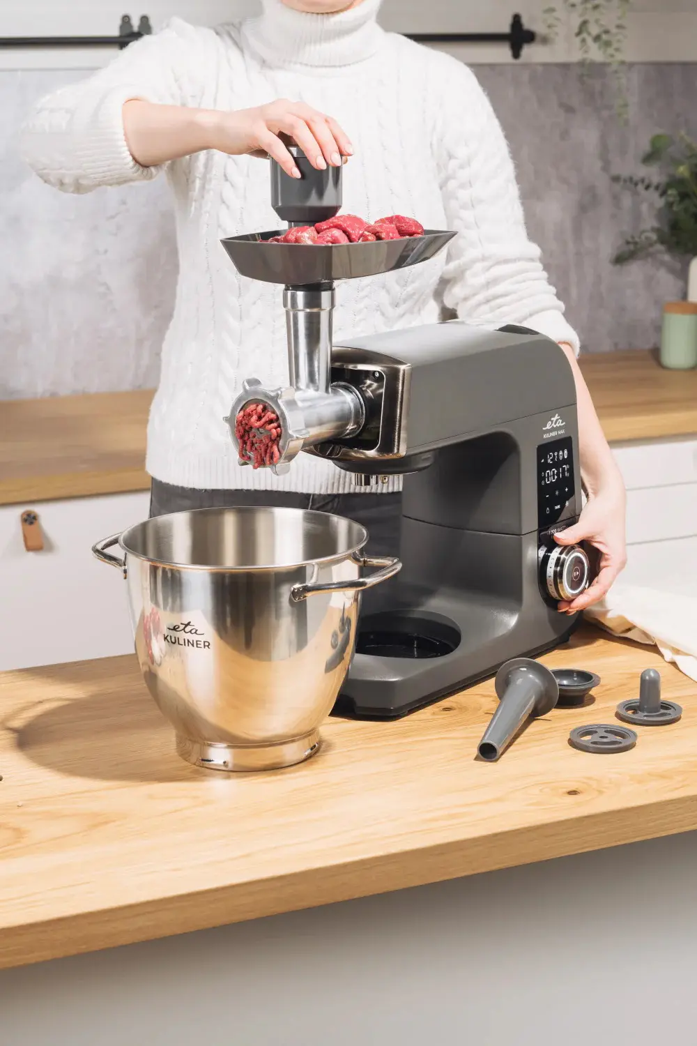 Robot de bucatarie ETA Gratus Kuliner II Max 2038 90010 (Grey)