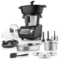 Robot de bucatarie ETA Leonardo Plus 0070 900010 (Black/Grey)