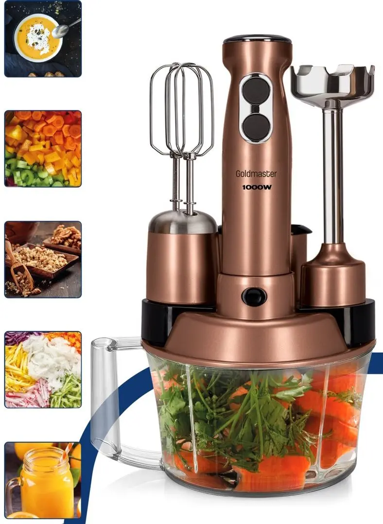 Блендер GoldMaster GM 7239 G (Gold)