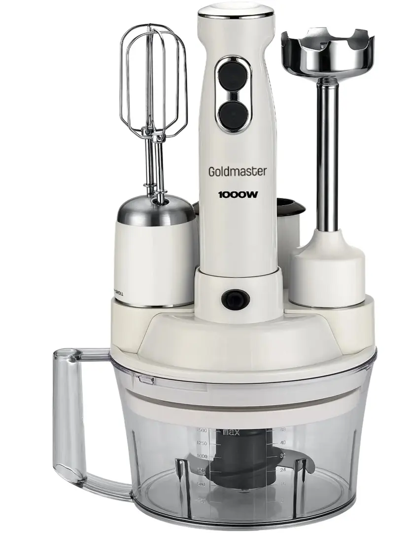 Кухонный комбайн GoldMaster GM-7239W (Black/Grey)