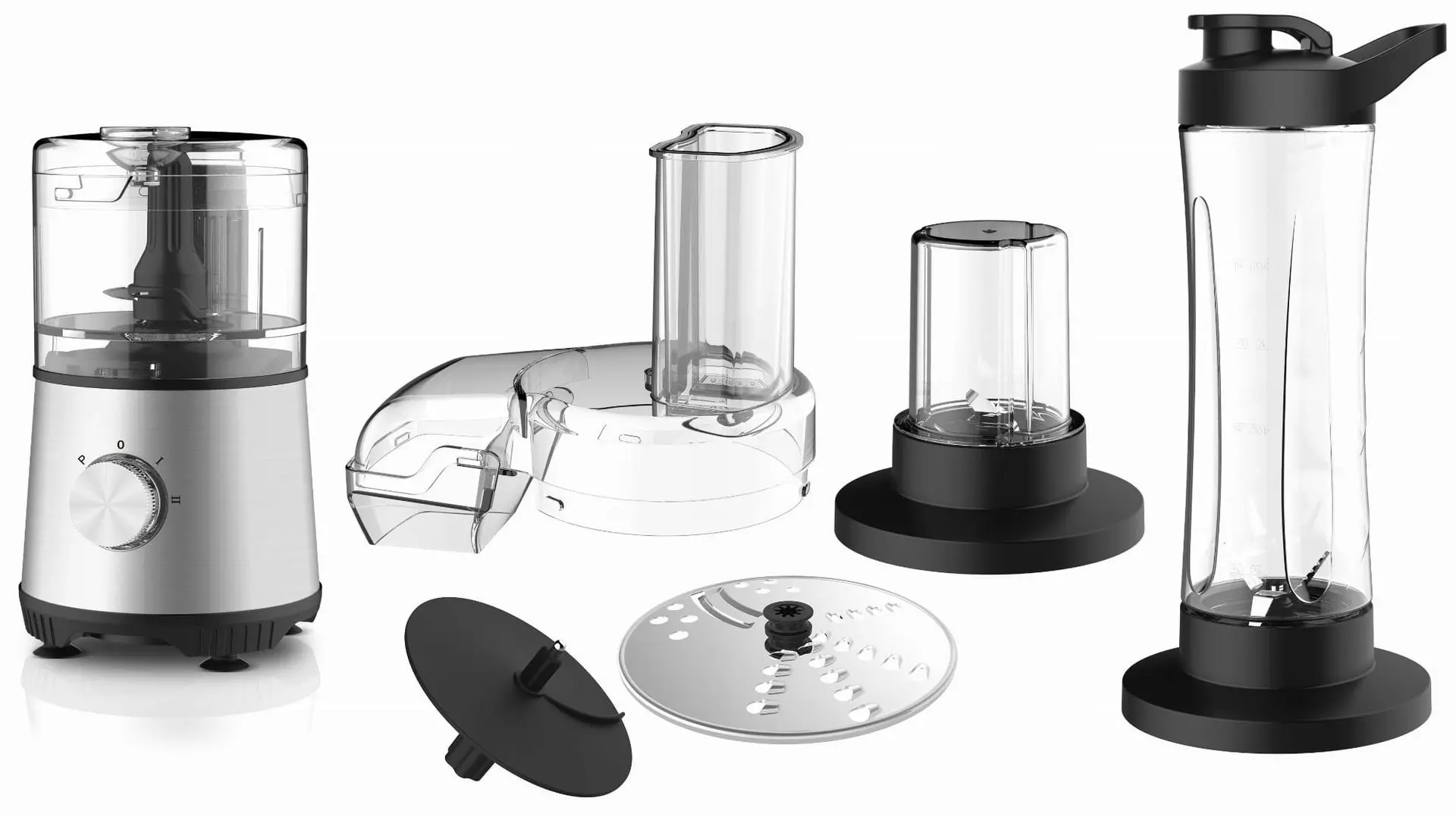 Robot de bucatarie Gotie GBW-1000S (Silver)