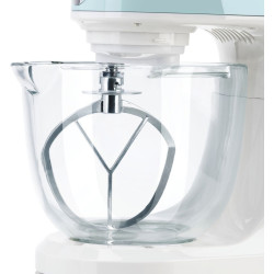 Кухонный комбайн Haeger Glass Cake 700 BL-7BG.016A (Beige/Mint) Thumb