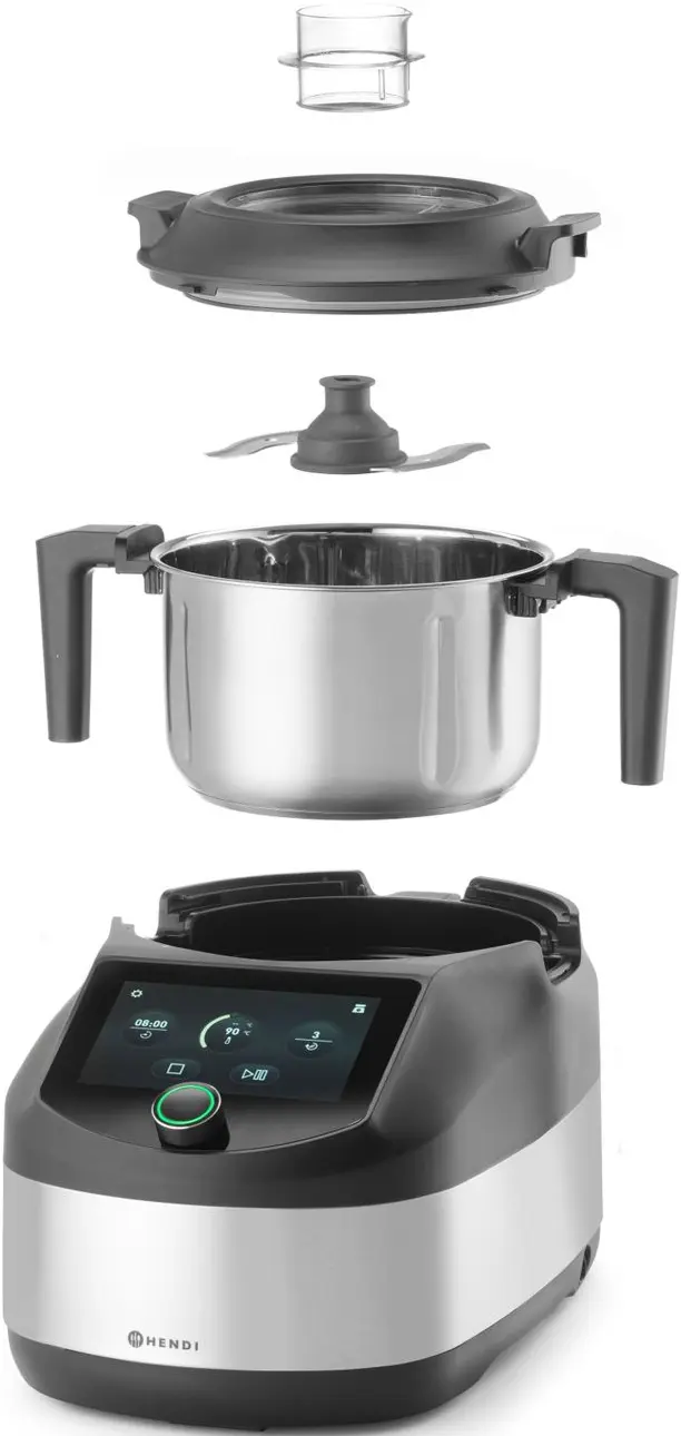 Кухонный комбайн Hendi HendiChef Pro 237168 (Gray/Silver) - 4