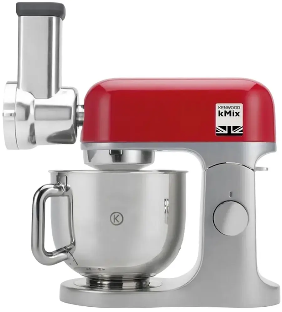 Кухонный комбайн Kenwood KMX 750 RD+3ATT (Red/Silver)