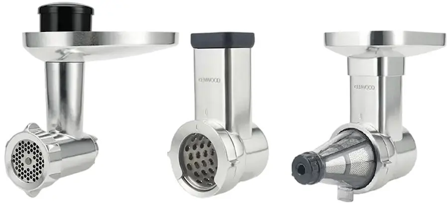 Кухонный комбайн Kenwood KMX 750 RD+3ATT (Red/Silver)