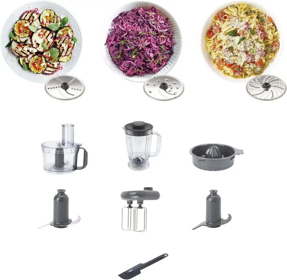 Robot de bucatarie Kenwood Multipro Compact FDM301SS (Brushed Metal)