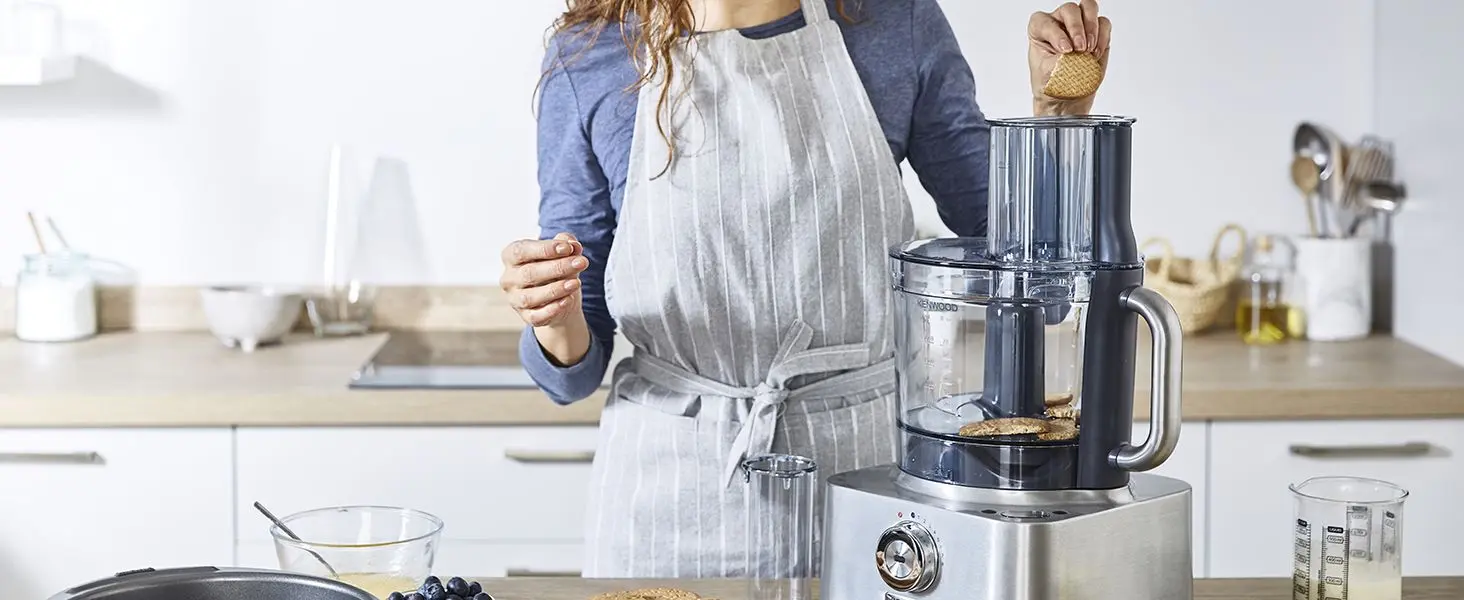 Robot de bucatarie Kenwood MultiPro Excel FPM910 (Brushed Metal)