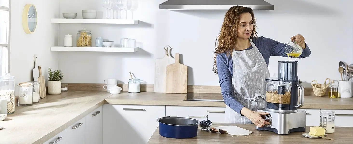 Robot de bucatarie Kenwood MultiPro Excel FPM910 (Brushed Metal)